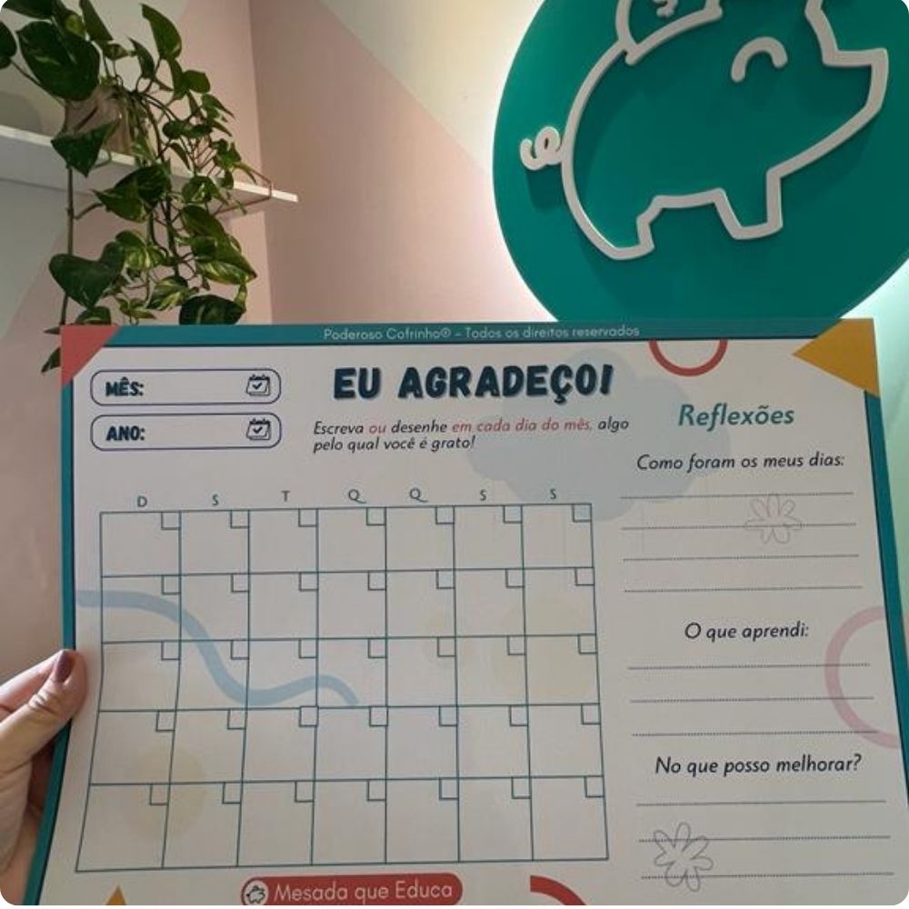 Calendário da gratidão